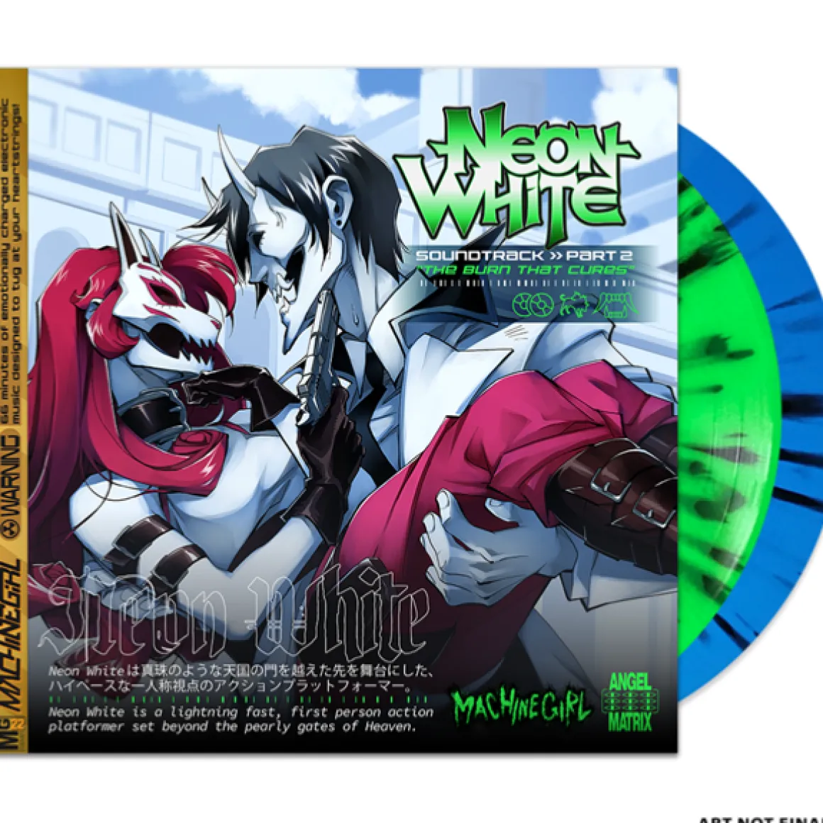 Neon White Soundtrack Part 2 "The Burn That Cure" Vinyle - 2LP^iam8bit Cheap