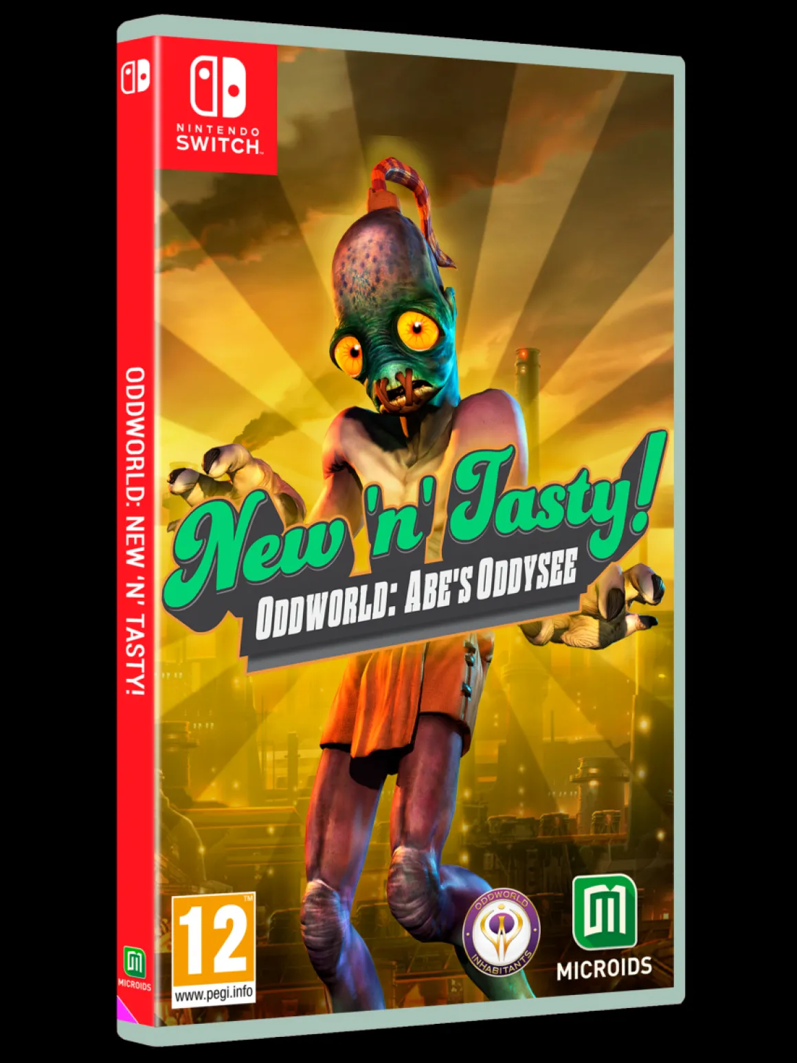 Oddworld New and Tasty Standard Switch^MICROIDS Cheap