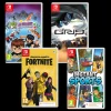 Pack 4 jeux d'action Nintendo Switch (Code in a Box)^Just For Games Hot