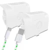 Pack Blocs-Batteries SX-C8 X Blanc + Charge avec câble tressé Xbox^Stealth Shop
