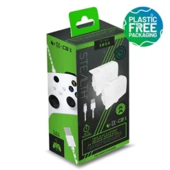 Pack Blocs-Batteries SX-C8 X Blanc + Charge avec câble tressé Xbox^Stealth Shop