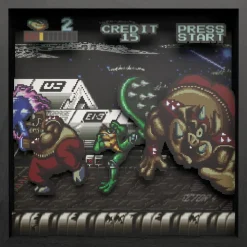 Pixel Frames - Battletoads Big Bad Boot - 23x23 cm^Level Up Labs Hot