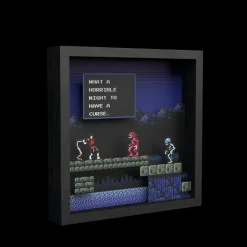 Pixel Frames - Castlevania Horrible Night - 23x23 cm^Level Up Labs Best Sale