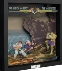 Pixel Frames - Street Fighter Alpha 2 - 23x23 cm^Level Up Labs Cheap