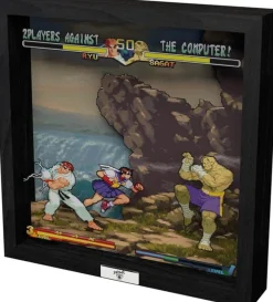 Pixel Frames - Street Fighter Alpha 2 - 23x23 cm^Level Up Labs Cheap