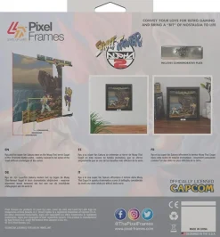 Pixel Frames - Street Fighter Alpha 2 - 23x23 cm^Level Up Labs Cheap