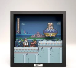 Pixel Frames Mega Man 7 Dr Wily - 23x23 cm^Level Up Labs Cheap