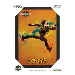 Pixel Frames Plax - Street Fighter 6 - Dee Jay^Level Up Labs New