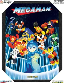 Pixel Frames Plax Mega Man Robot Master Ambush - Lenticular Frame^Level Up Labs Cheap