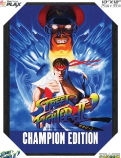 Pixel Frames Plax Street Fighter 2' Champion Edition - Lenticular Frame^Level Up Labs Flash Sale