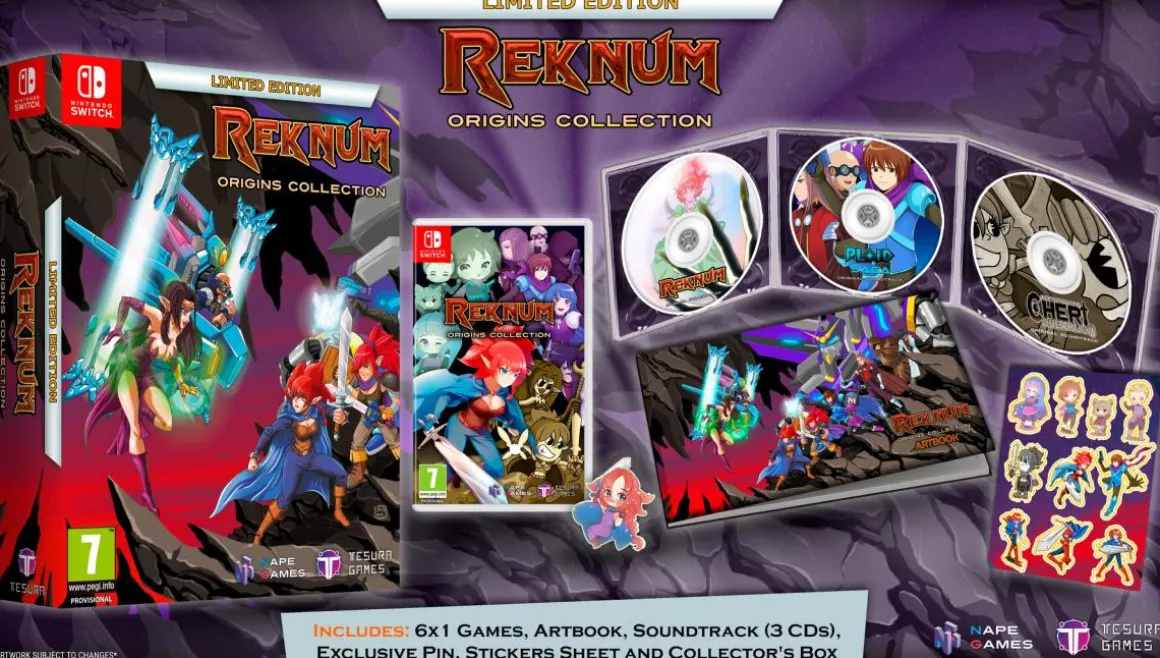 Reknum Origins Collection Limited Edition Nintendo SWITCH^TESURA Shop