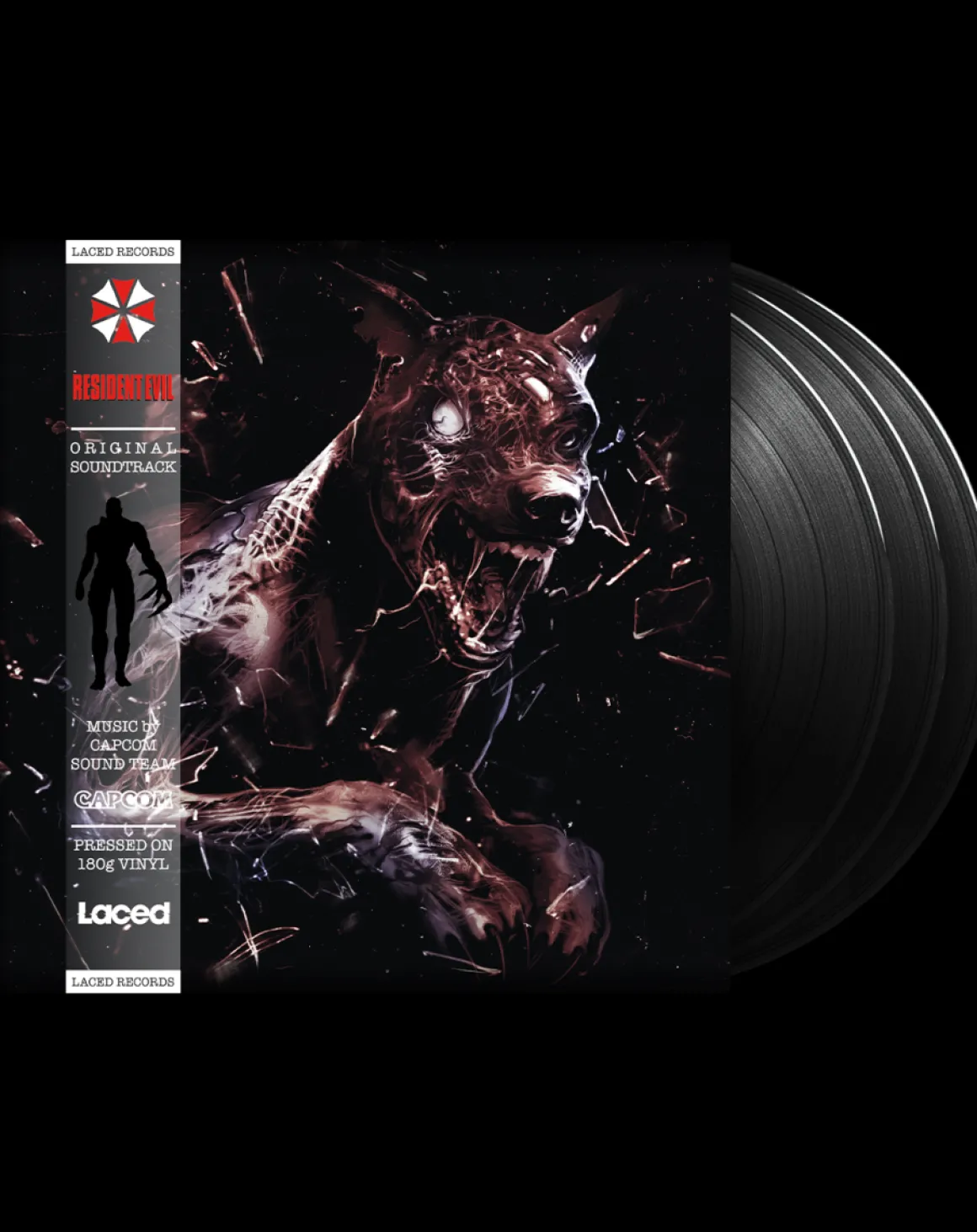Resident Evil (1996 OST) Vinyle - 3LP^Laced Records New