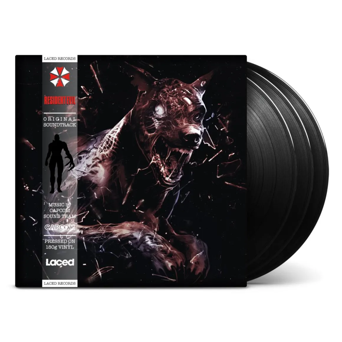 Resident Evil (1996 OST) Vinyle - 3LP^Laced Records New
