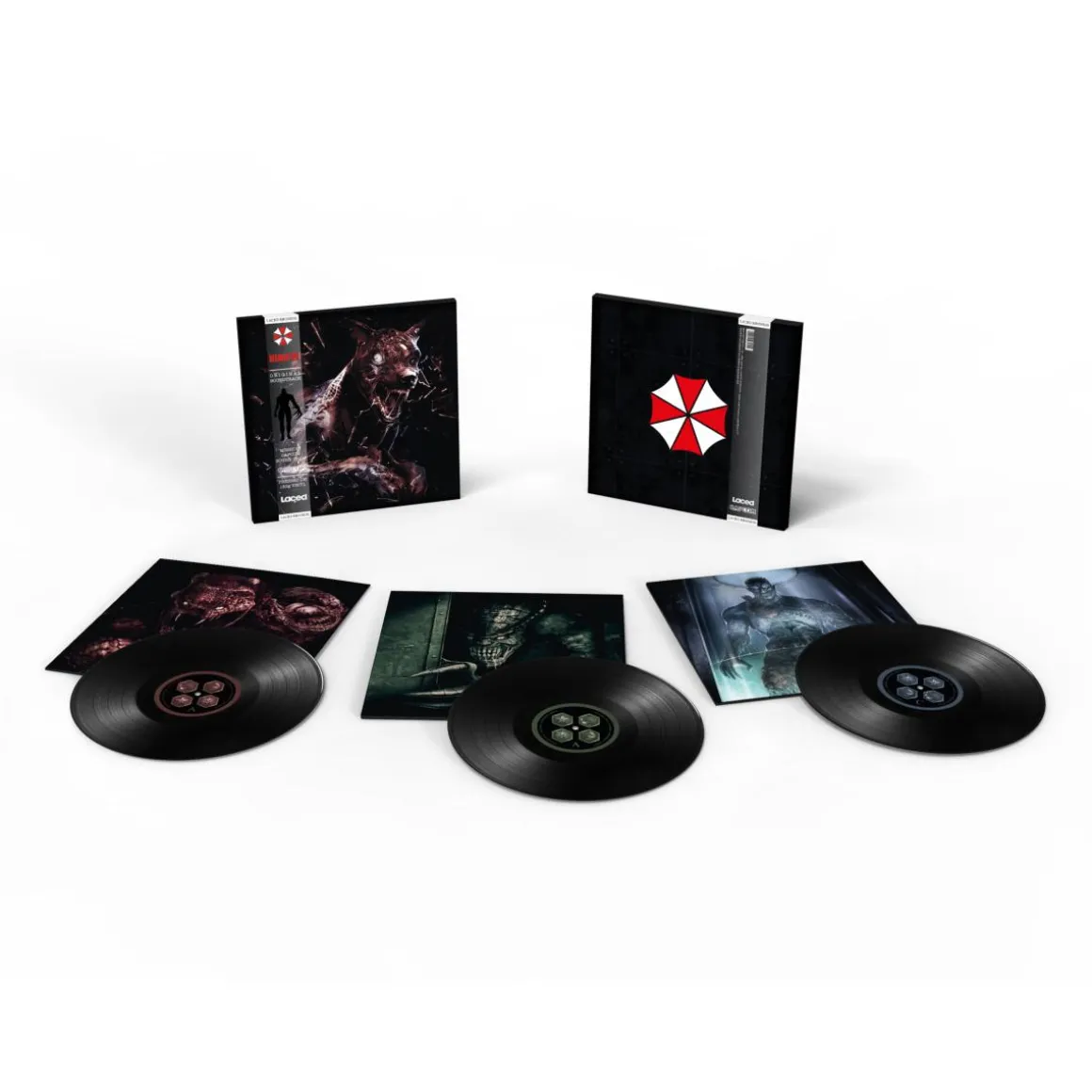 Resident Evil (1996 OST) Vinyle - 3LP^Laced Records New