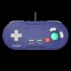 Retrobit - LegacyGC Manette Filaire pour Nintendo Gamecube Indigo Blue - Connexion d'origine^retro-bit Fashion