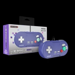 Retrobit - LegacyGC Manette Filaire pour Nintendo Gamecube Indigo Blue - Connexion d'origine^retro-bit Fashion