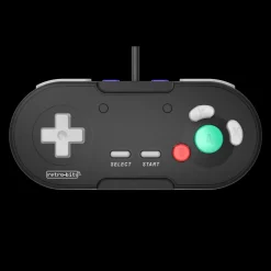 Retrobit - LegacyGC Manette Filaire pour Nintendo Gamecube Jet Black - Connexion d'origine^retro-bit Clearance