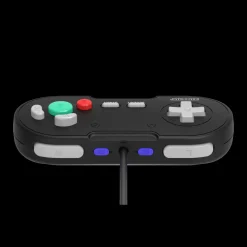 Retrobit - LegacyGC Manette Filaire pour Nintendo Gamecube Jet Black - Connexion d'origine^retro-bit Clearance