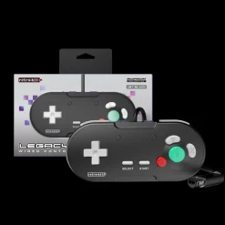 Retrobit - LegacyGC Manette Filaire pour Nintendo Gamecube Jet Black - Connexion d'origine^retro-bit Clearance