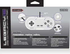 Legacy 16 USB pad Grey^retro-bit Clearance