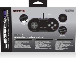Legacy 16 USB pad Black^retro-bit Flash Sale