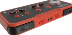 Origin8 2.4G Manette sans fil Nintendo Switch & NES Red & Black Edition^retro-bit Hot