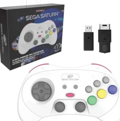 RetroBit Sega Saturn 2.4Ghz Pro White^retro-bit Cheap