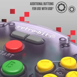 Tribute 64 2.4GHz Manette sans Fil pour Nintendo 64/Switch/PC/Mac Atomic Purple^retro-bit Discount