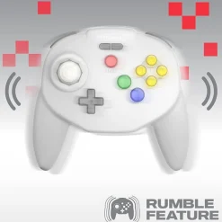 Tribute 64 2.4GHz Manette sans Fil pour Nintendo 64/Switch/PC/Mac Atomic Purple^retro-bit Discount