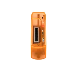 Tribute 64 2.4GHz Manette sans Fil pour Nintendo 64/Switch/PC/Mac Orange Hawk^retro-bit Fashion