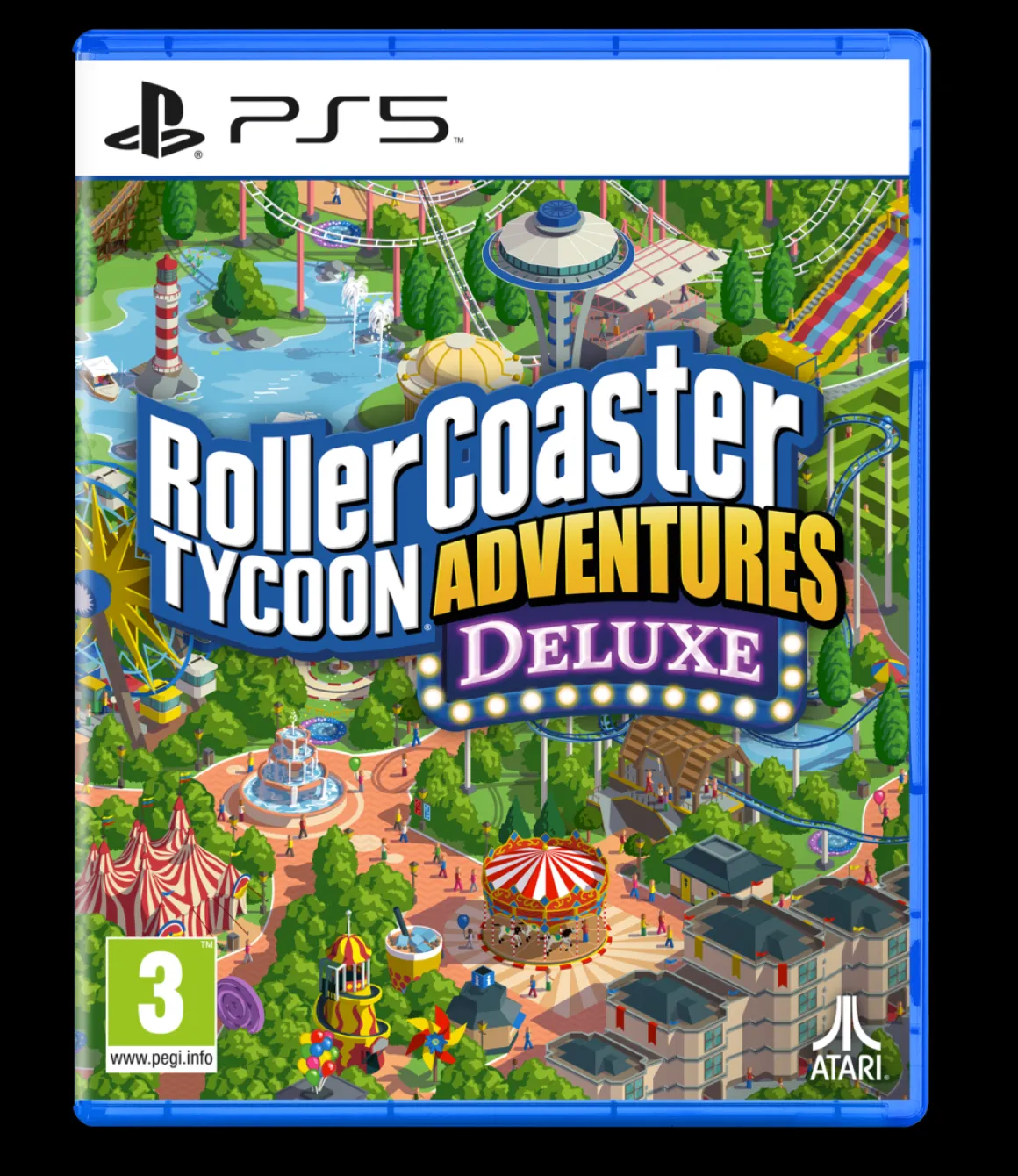 Rollercoaster Tycoon Adventures Deluxe PS5^Atari Hot
