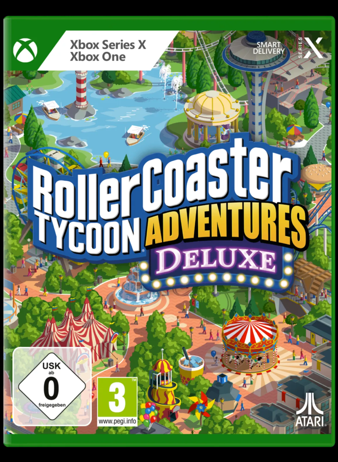 Rollercoaster Tycoon Adventures Deluxe Xbox Series X / Xbox One^Atari Fashion