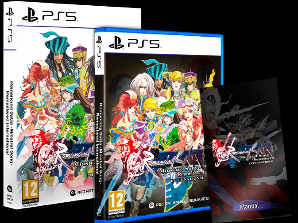Romancing SaGa Minstrel Song Remastered International PS5^Red Art Games Online