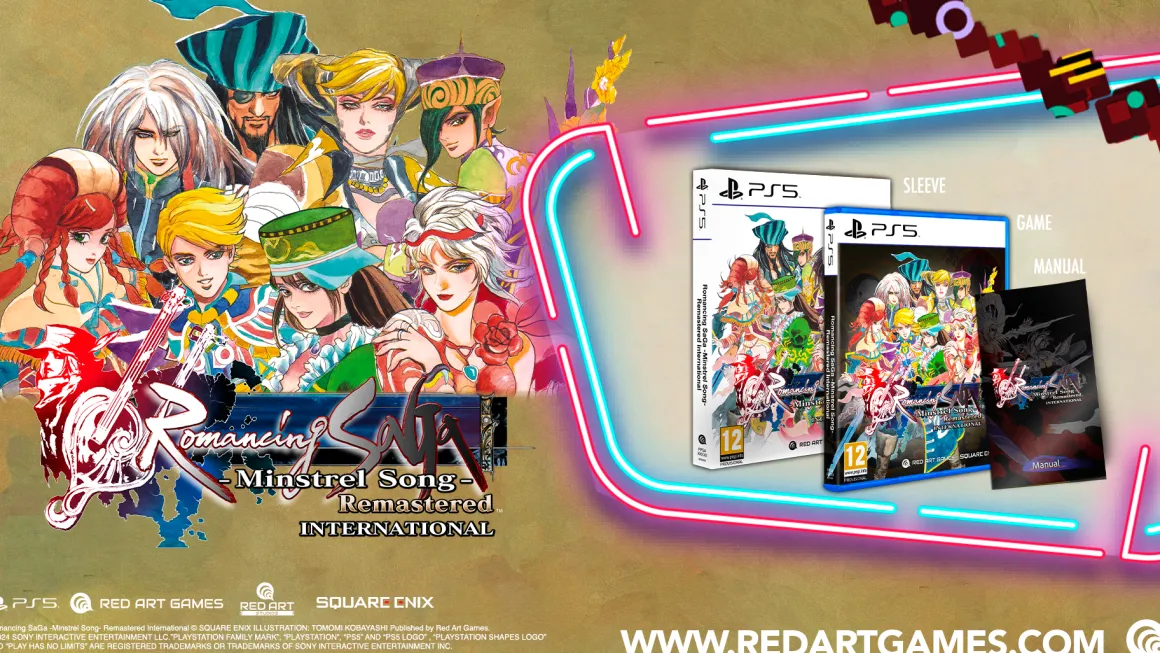 Romancing SaGa Minstrel Song Remastered International PS5^Red Art Games Online