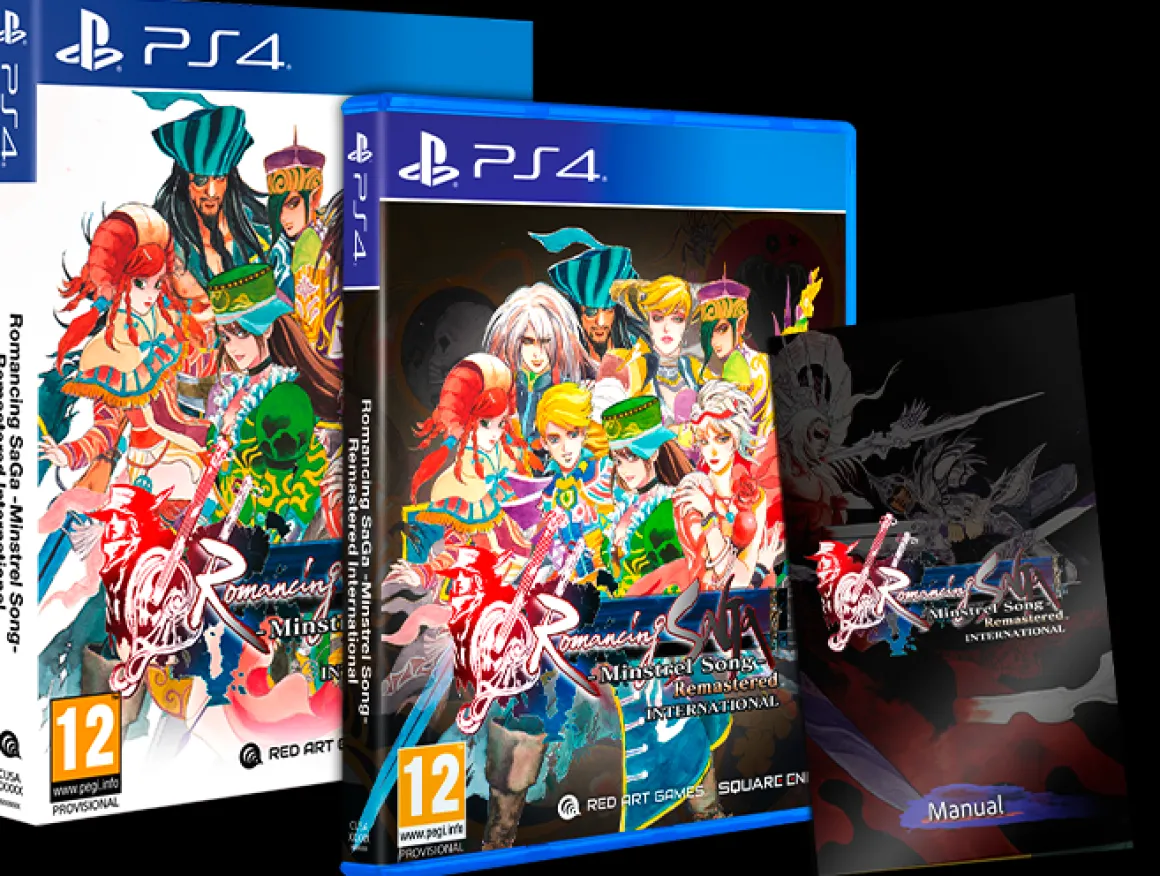 Romancing SaGa Minstrel Song Remastered International PS4^Red Art Games Cheap