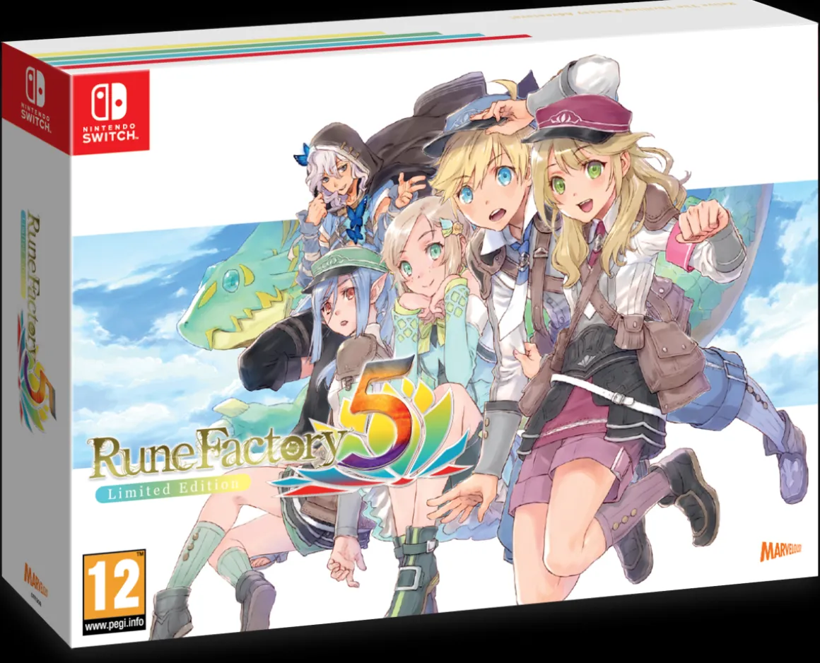 Rune Factory 5 Limited Edition Nintendo SWITCH^MARVELOUS Clearance