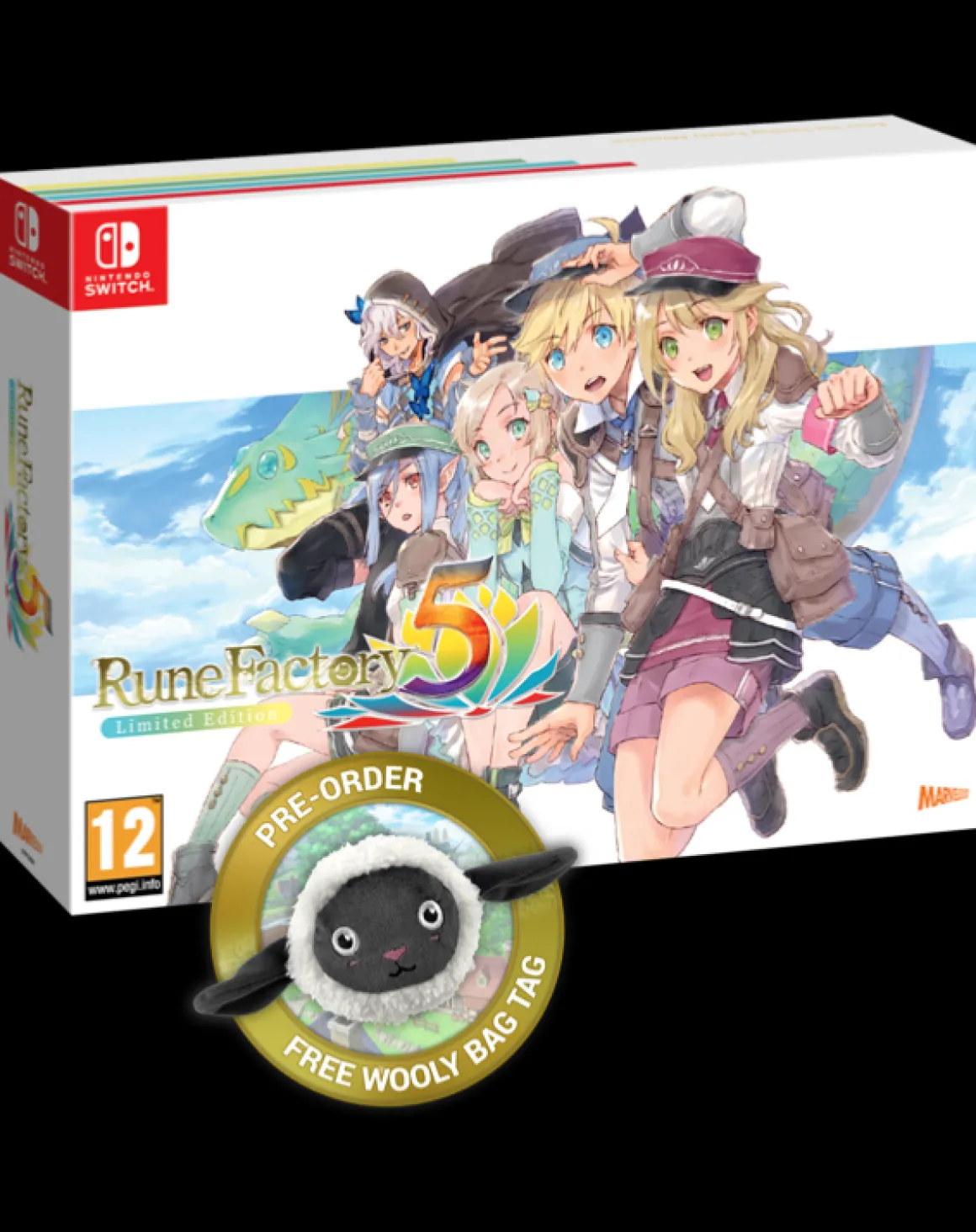 Rune Factory 5 Limited Edition Nintendo SWITCH + Plushie Offerte^MARVELOUS New