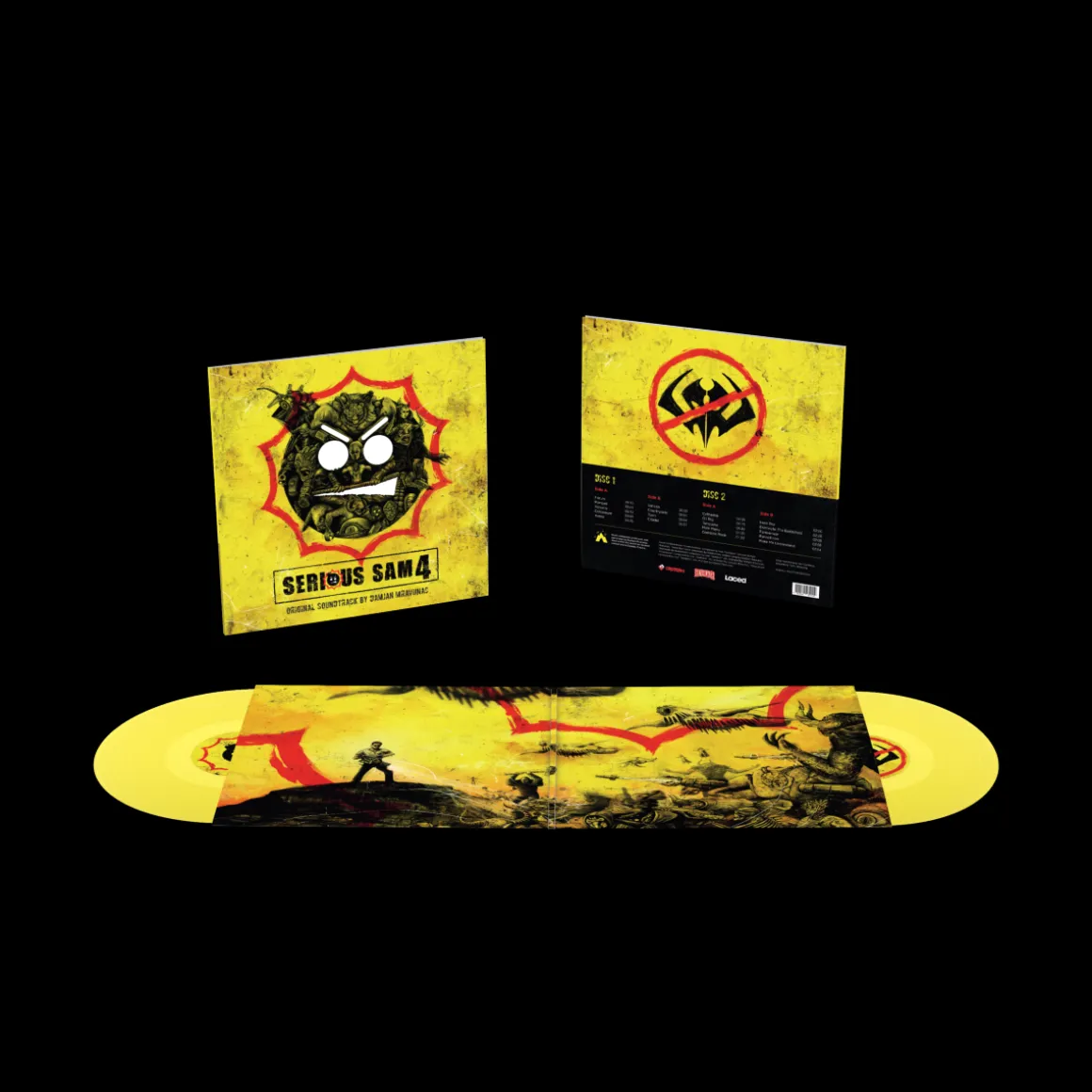 Serious Sam 4 OST Vinyle - 2LP^Laced Records Cheap