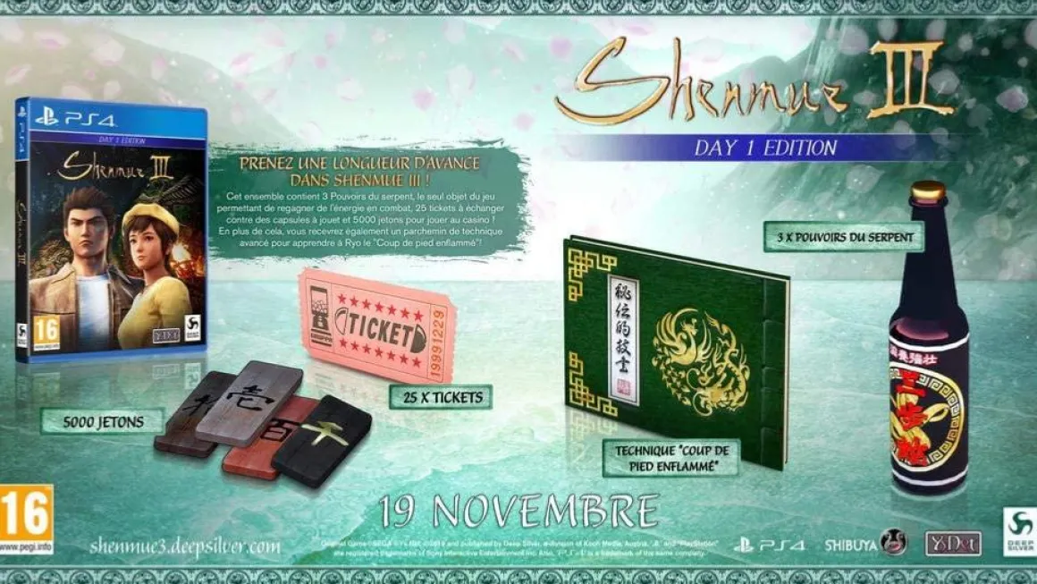 Shenmue III - Day One Edition PS4^Deep Silver Sale