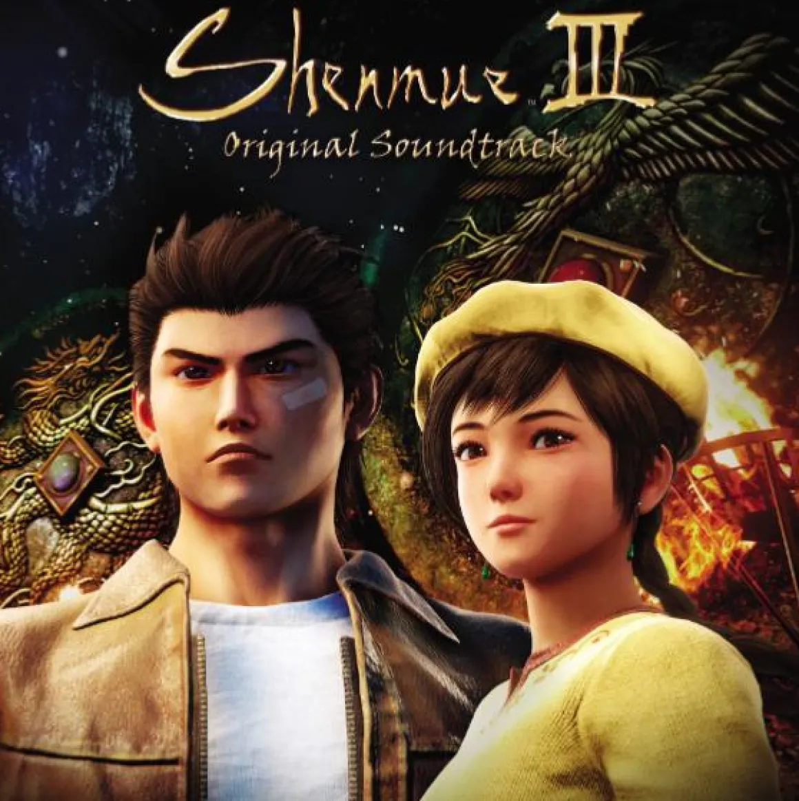 Shenmue III Original Soundtrack Music Selection -Glow in the dark Limited Ed - 2LP^Brave Wave Cheap