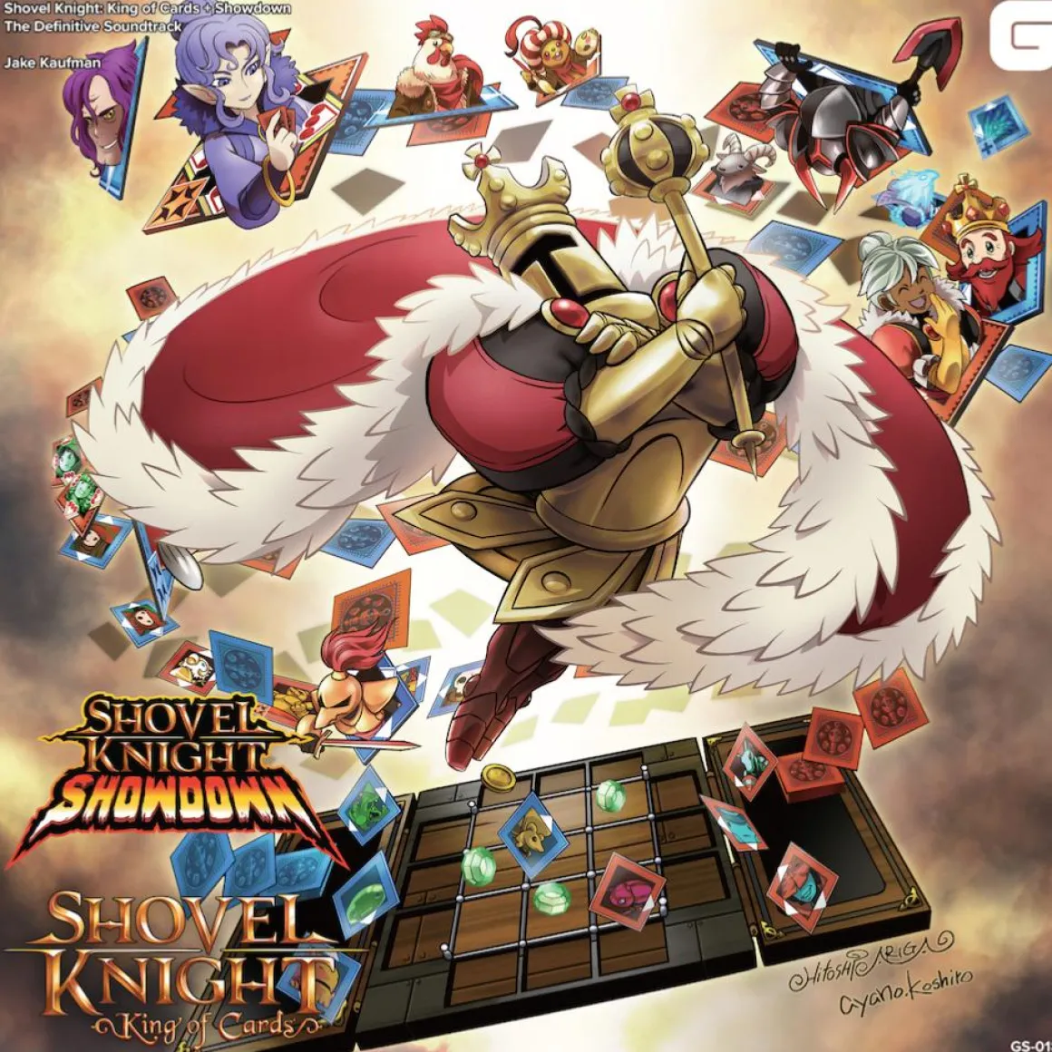 Shovel Knight King of Cards The Definitive OST 3LP^Brave Wave Outlet