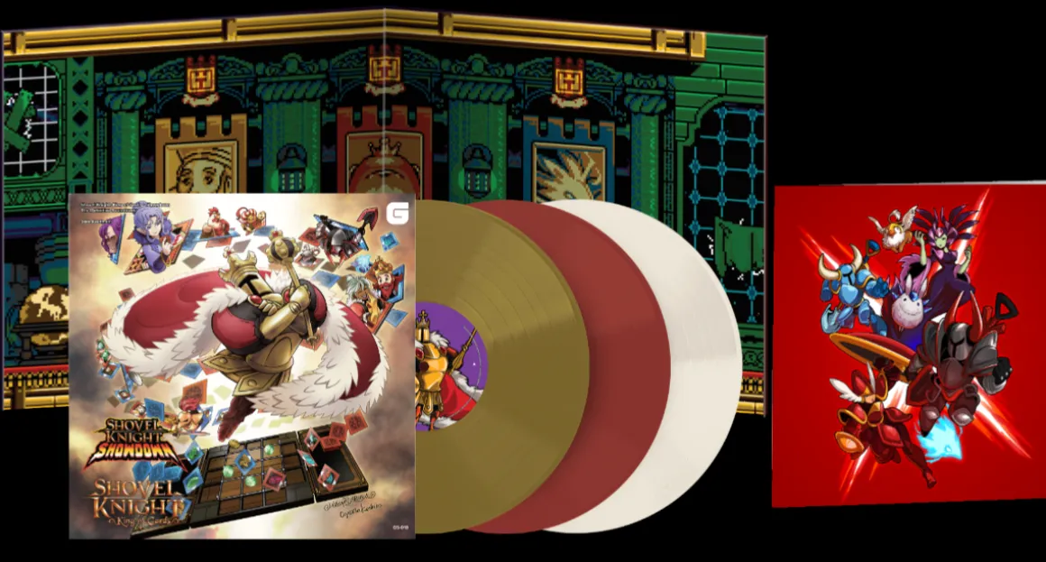Shovel Knight King of Cards The Definitive OST 3LP^Brave Wave Outlet