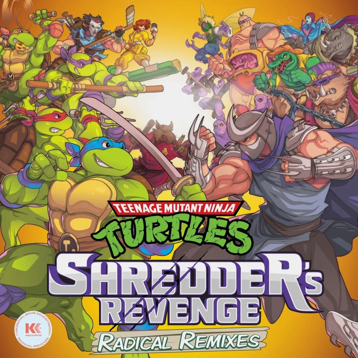 Shredder's Revenge Radical Remixes - Original Game Soundtrack Vinyle 1LP^BIGWAX Cheap