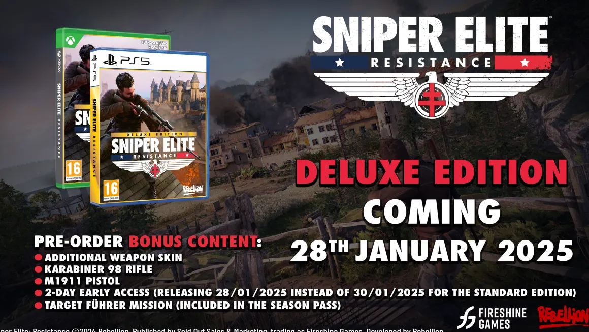Sniper Elite Resistance Deluxe Edition PS5^Fireshine Flash Sale