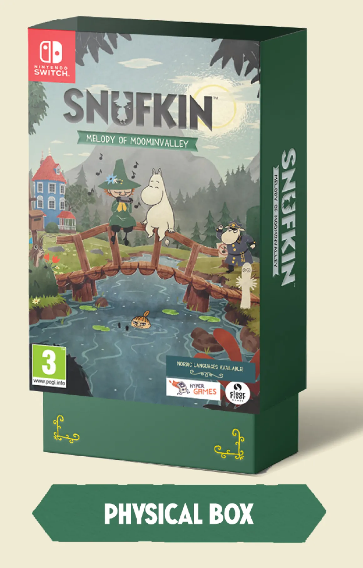 Snufkin Melody Of Moominvalley Deluxe Edition Nintendo Switch^Clear River Games New