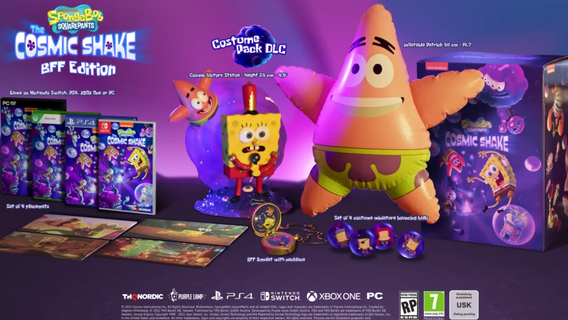 Sponge Bob Squarepants The Cosmic Shake BFF Edition PS4^THQ NORDIC GAMES Best Sale