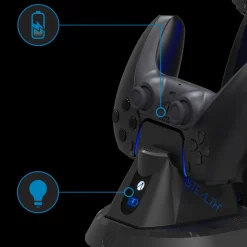 Station de charge PS5 et casque intégré -^Stealth Cheap