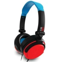 C6-50 Casque de Jeu stéréo - Bleu néon et Rouge, Compatible avec Xbox One, Series S/X, PS4/5, Switch...^Stealth Fashion