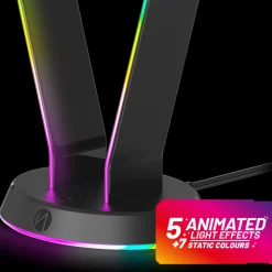 Light Up Headset & Stand Bundle (Support 2 en 1 Casque)^Stealth Best Sale