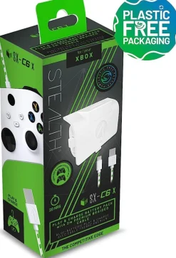 SX-C6 X Single Play & Change Battery Pack pour Xbox “ Blanc^Stealth Shop